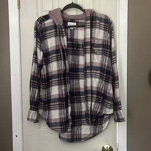 AE flannel with hood
